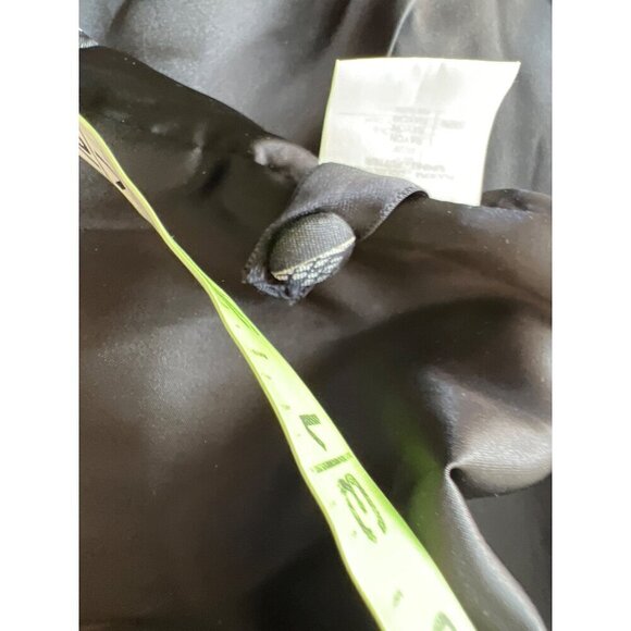 Cheap and Chic Moschino VTG Rare Mens Size 40 Black Vest Silk Earth Peace Love - Picture 15 of 16